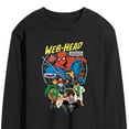 thumbnail image 3 of Marvel Your Friendly Neighborhood Spider-Man - Web Head - Adult Long Sleeve Graphic T-Shirt, 3 of 5