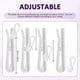thumbnail image 2 of 100 Ajustables para Cortinas Plisadas de 9 cm, Pasadores de Plástico para Cortinas Plisadas, Ideales para Ventanas y Puertas., 2 of 5