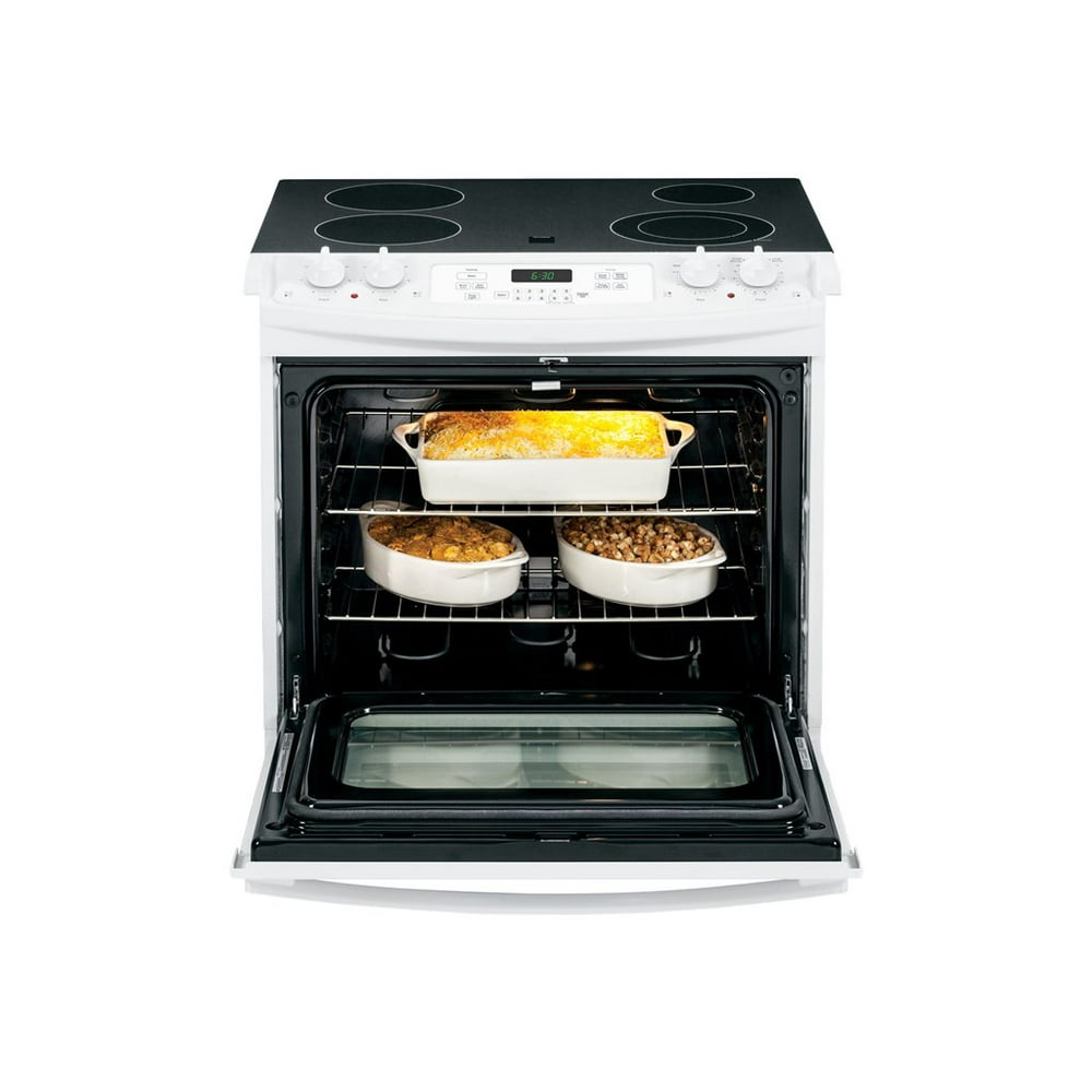 GE Appliances JD630DFWW 30 Inch DropIn Electric Range White Walmart
