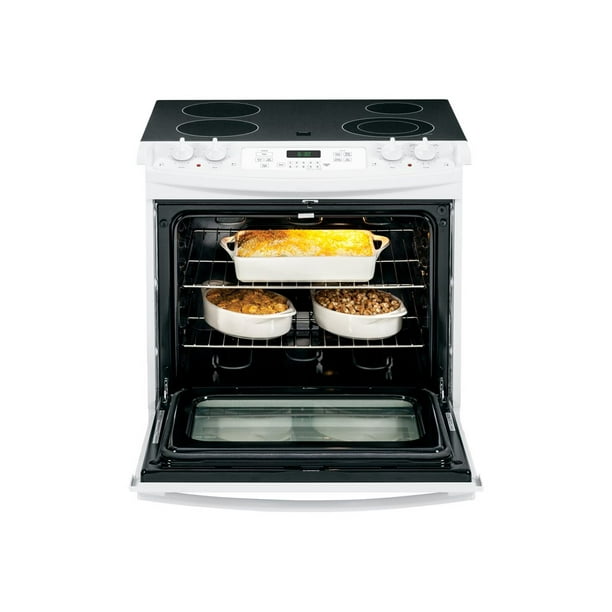 GE Appliances JD630DFWW 30 Inch DropIn Electric Range White Walmart