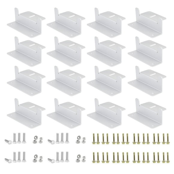 Soportes de montaje de paneles solares ECO-WORTHY Z de aleación de aluminio