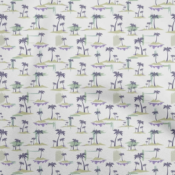 oneOone Cotton Poplin Light Green Fabric Travel Fabric For Sewing Printed Craft Fabric By The Yard 42 Inch Wide
