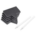 thumbnail image 1 of Unique Bargains Slate Square Shape Plant Labels with Pen for Outdoor Indoor Garden 10 Pack, 1 of 5