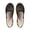 Black, variant on AUDeals Women's Ballet Flats Wedge Dress Shoes Soft Knit Ankle Strap Rhinestone Round Toe Comfortable Office Flats (Black, 7.5)