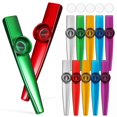 thumbnail image 4 of 12 Pcs Kazoos Kazoo Instrument Metal Kazoos For Adults Beginner Kazoos Performance Kazoo For Kids, 4 of 4