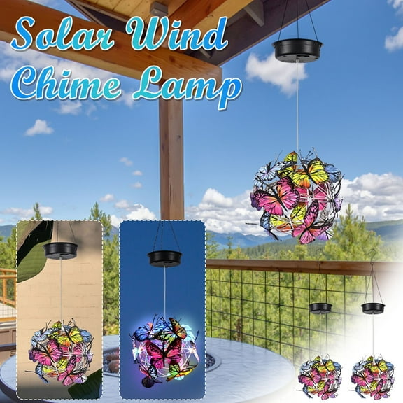XGFHYJEH Wind Chimes, Wind Chimes Clearance, Wind Chimes for Outside, Wind Chimes Solar Lights Clearance, Led Wind Chimes, Wind Chimes Clearance under $5 Outdoor