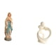 thumbnail image 5 of Estatua Abstracta De La Virgen María, Escultura Artística Decorativa De Resina, Figura De La Pareja Santísimo Jesús Lutero, Adorno Para Escritorio, Hogar O Regalo De Aniversario., 5 of 8