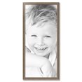 thumbnail image 1 of ArtToFrames 20" x 45" Aged White Gold Picture Frame, 20x45 inch Silver Wood Poster Frame (WOM-2036),  Pack, 1 of 4