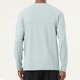 thumbnail image 4 of pstuiky Camisas casuales de manga larga para hombre, Camiseta de manga larga con cuello redondo para hombre, de color liso, para entrenamiento físico, con protección solar, elástica y secado rápido., 4 of 5