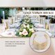 thumbnail image 4 of 10Pcs Hotel Napkin Ring Metal Napkin Buckle Christmas Wedding Gold, 4 of 5