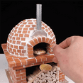 thumbnail image 3 of 2000 Pieces Mini Bricks for Landscaping Miniature Bricks Brick Wall Small Bricks for Garden Parts,1/35 Scale, 3 of 5