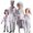 White, variant on Odeerbi Matching Family Pajamas Sets Satin Sleepwear Kids 2025 Fashion Cos Terror Corpse Coat Pants Hat Suit Family Parent-child Wear Loungewear Sleepwear Jammies for Boys