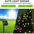 thumbnail image 3 of Luces de cadena solares Jardín al aire libre Luces de hadas solares impermeables 60 LED para decoraciones navideñas Patio, patio BANYUO  Hogar, 3 of 5
