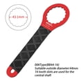 thumbnail image 1 of GLFILL Clé de Retrait de Disque de Corps Creux de Vélo en Alliage d'Aluminium, Clé d'Arbre Central Bb de Bicyclette, Outils de Réparation, Accessoires de Cyclisme 06 (BB44-16) Rouge, 1 of 9