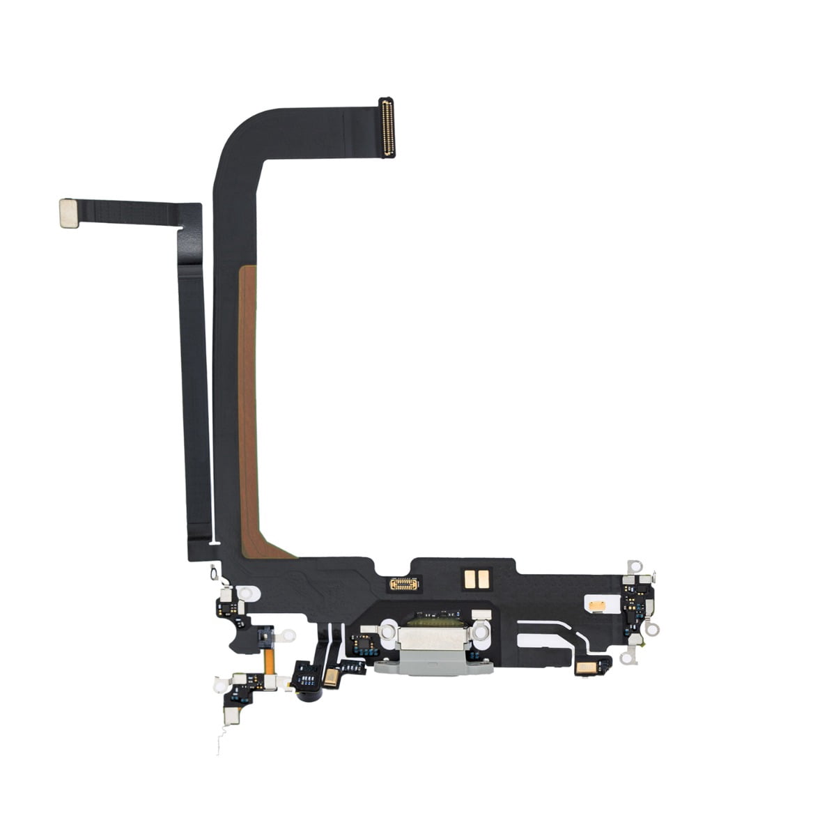 Câble de Charge de Remplacement pour Apple iPhone 13 Pro Max (A2641) - Argent (Qualité Premium)