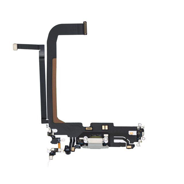 Câble de Charge de Remplacement pour Apple iPhone 13 Pro Max (A2641) - Argent (Qualité Premium)