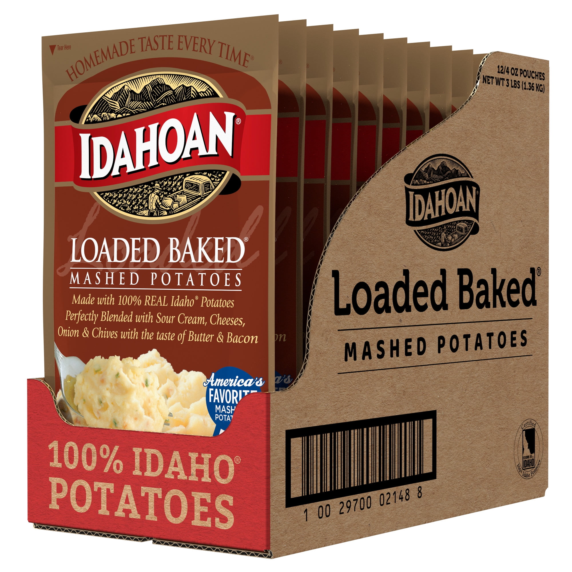 Idahoan® Potato Shreds seasoned with Hidden Valley® Original Ranch®, 1.7 oz  (2 or 12 count)