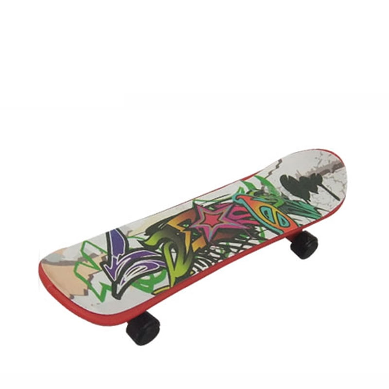 Mini Finger Skateboard Fingerboard Plastic Finger Scooter Skate Boarding Game Toy