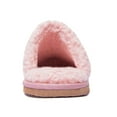 thumbnail image 4 of CLPP'LI Womens Slip on Fuzzy House Slippers - Pink - 8, 4 of 5