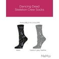 thumbnail image 2 of MeMoi Dancing Dead Skeleton Crew Socks - Mens - Male, 2 of 7
