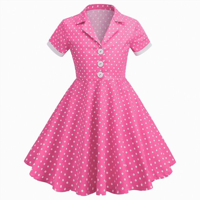 gdxvjhbj Robe en Tulle Filles Bébé Fille Robe Papillon Tutu à Volants Sans Manches Robes Robe de Fête 5T 6T (Rose,5-6 Ans)