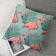 thumbnail image 7 of BANET Pack of 2 Decoration Throw Pillow Covers Polyester Soft Solid Square Cushion Case with Zipper Pillow Shell for Couch Sofa Bedroom Living Room 24x24in, 7 of 7