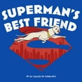 thumbnail image 2 of Boy's DC League of Super-Pets Superman's Best Friend Flying Krypto Graphic Tee Royal Blue X Large, 2 of 5