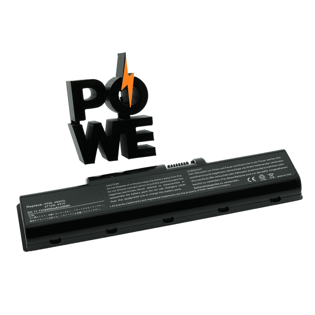 Batería compatible POWE Para Acer Aspire 4315 6 Celdas Negro 10.8V 48Wh 4400mAh