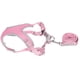 thumbnail image 4 of Arnés de chaleco ajustable para perros con correa Correa de chaleco reflectante para caminar a prueba de escapes para mascotas (Rosa S), 4 of 8