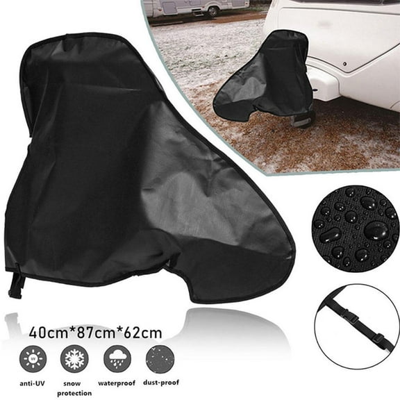 QHUDLV NEW Universal Trailer Towing Hitch Tow Ball Coupling Waterproof Cover Lock GK5S