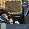 Dreambaby InstaCling Static Cling Car Window Shades, UPF 50+ Sun