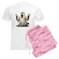 thumbnail image 6 of CafePress - Ghost With A Funny Face - Men's Light Loose Fit Cotton Pajama Set, 6 of 7