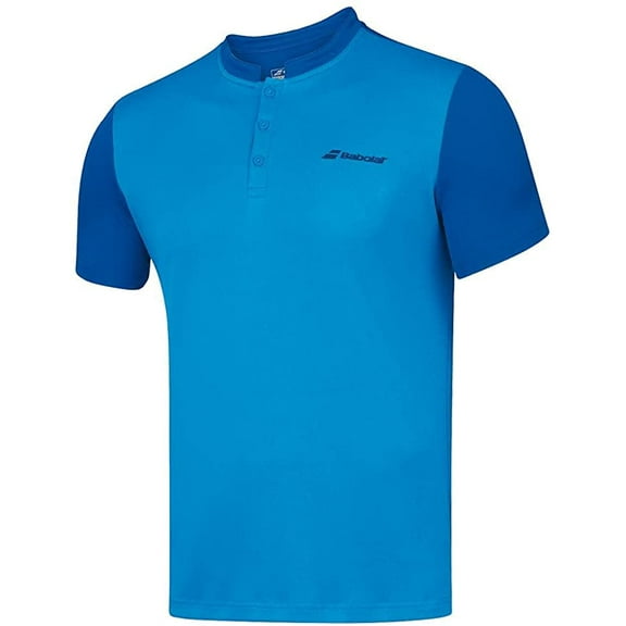 Babolat Mens Play Tennis Polo XX-Large Blue Aster
