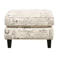 thumbnail image 3 of Picket House Furnishings Pouf Emery en Blanc, 3 of 4