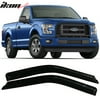 Compatible with 15-16 Ford F150 Standard Cab Acrylic Window Visors 2Pc Set