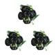 thumbnail image 4 of Ramo de peonías artificiales Inteprter flores de seda Negro Púrpura, 4 of 6