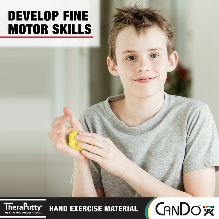 CanDo Theraputty Exercise Material - 6 oz - Yellow - X-soft CanDo Theraputty Exercise Material - 6 oz - Yellow - X-soft