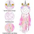 thumbnail image 5 of LANMOK Girls Room Decor, Unicorn Wall Dream Catcher with Glowing Stars Decal, Bedroom Unicorns Gifts for Girls, Kids Decor Art, 5 of 5