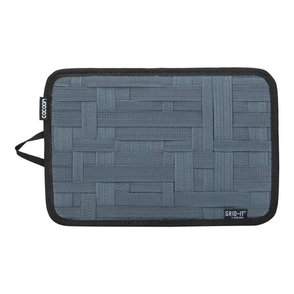 Cocoon GRID-IT! CPG10 - Medium - bag insert for tablet / cell phone / player - rubberized woven - slat gray