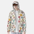 thumbnail image 2 of Balery Cooking Utensils Sudadera ligera de manga larga con capucha y protección solar UPF 50+ para hombre y mujer, ideal para pesca y running-Large, 2 of 7