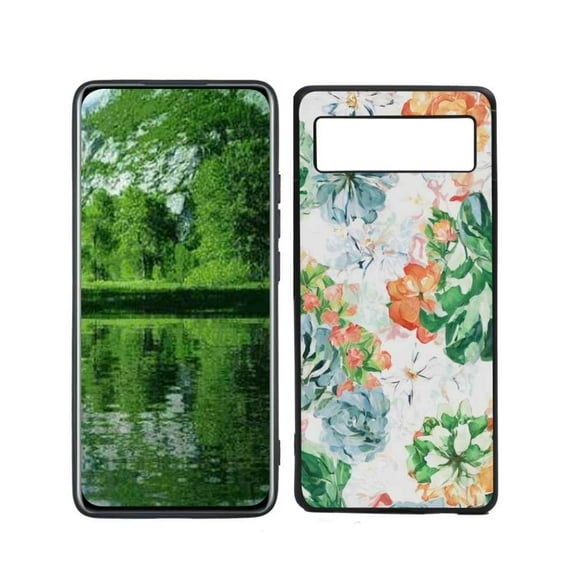 Floral-jpg Phone Case, Degined for Google Pixel 6(2021) Case Men Women, Flexible Silicone Shockproof Case for Google Pixel 6(2021)