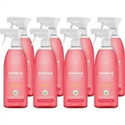 Method-Method All Surface Cleaner, Pink Grapefruit, 28 oz Bottle, 8/Carton (00010CT)