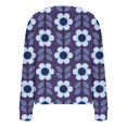 thumbnail image 4 of Puntoco Chaqueta Informal Con Botones Y Estampado De Moda Para Mujer, 4 of 5