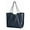 Navy Blue, variant on Oversize Pu Leather Tote Women Weekender Bag Shopper Handbag Travel Purse