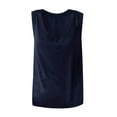 thumbnail image 3 of SNKSDGM Female Summer Beach Tank Tops for Women Tank Top for Women Plus Size 3X New V Neck Sleeveless Solid Color Vest T Shirt Border Foreign Trade Casual Women's Wear Xxxl, 3 of 3