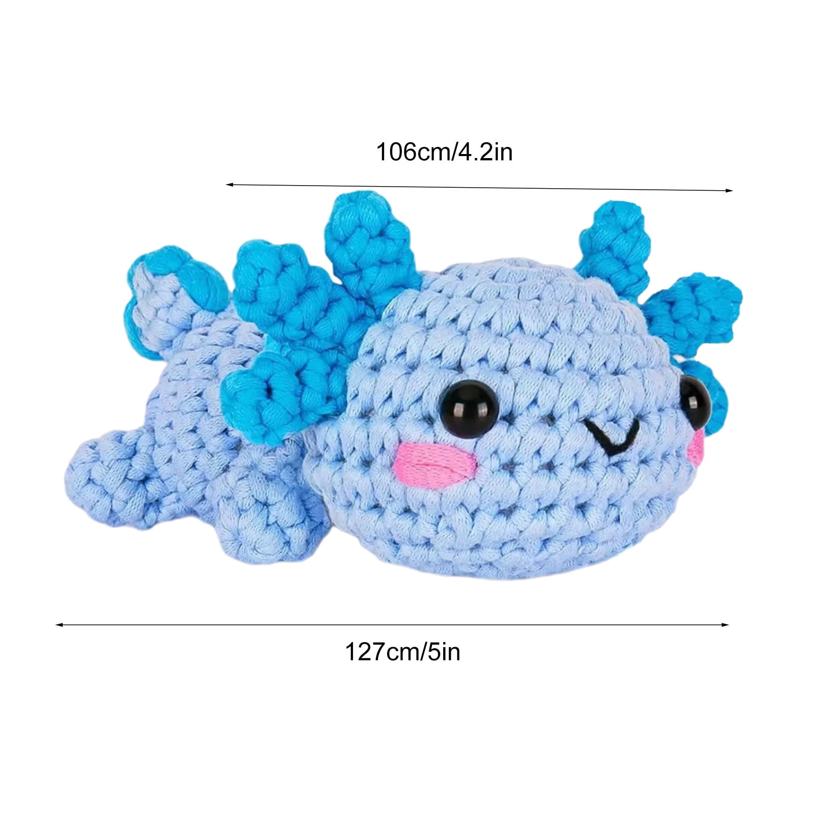 Crochet Kits Dragon Crochet Kits Include Crochet Hook, Yarn, Plastic Eyes, Step-by-Step Instruction