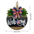thumbnail image 1 of JJKBVCLO Themed 3D Pumpkin Leaf Door Sign Wall Décor Rustic Farmhouse Style, 1 of 4