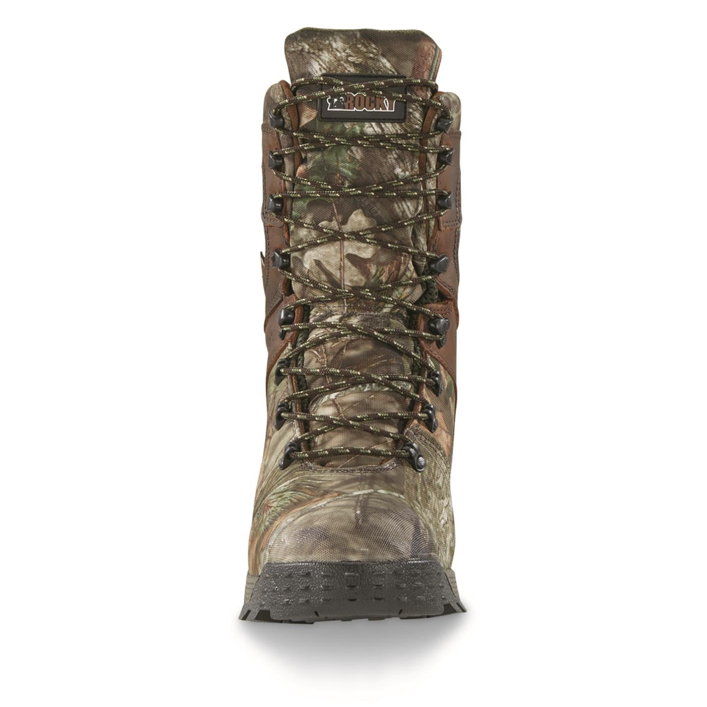 Rocky Thinsulate 1000 grams Waterproof Boots Camo High Top Ankle Size 12 ROCKY 1000 GRAM INSULATED HUNTING BOOTS RKS0309 main image 4