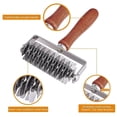 thumbnail image 2 of Stainless Steel Lattice Cutter, Dough Lattice Roller Cutter Baking Tool Cookie Pie Pizza Bread Pastry CrustRoller, 2 of 5