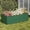 Green, variant on Uforic Galvanized Raised Garden Bed Kit, Metal Planter Box with Gloves, Metal Raised Garden Beds for Vegetables,Silver,6x3x2ft